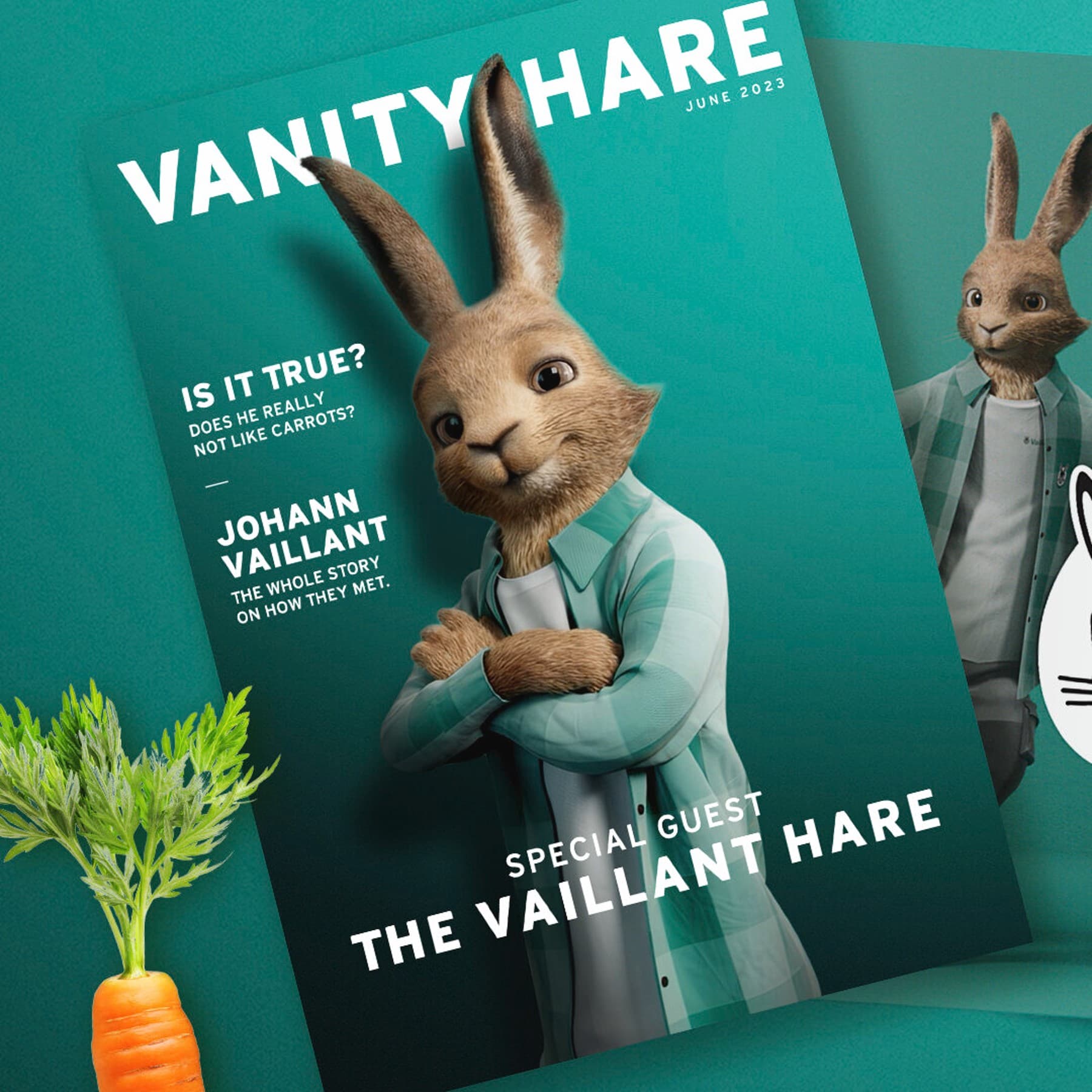 Vanity tavşan kılıfı