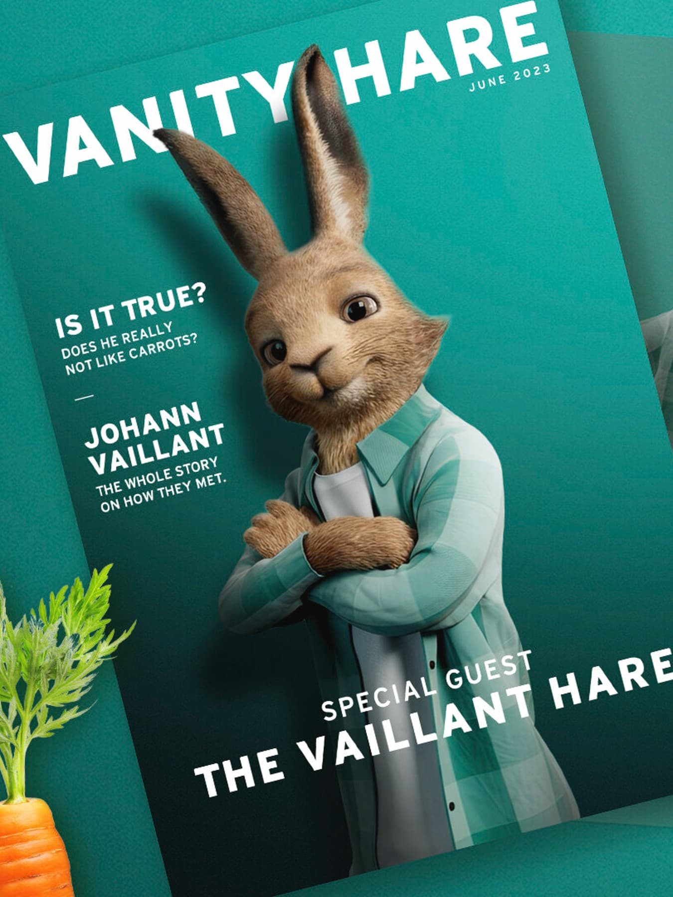 Vanity tavşan kılıfı