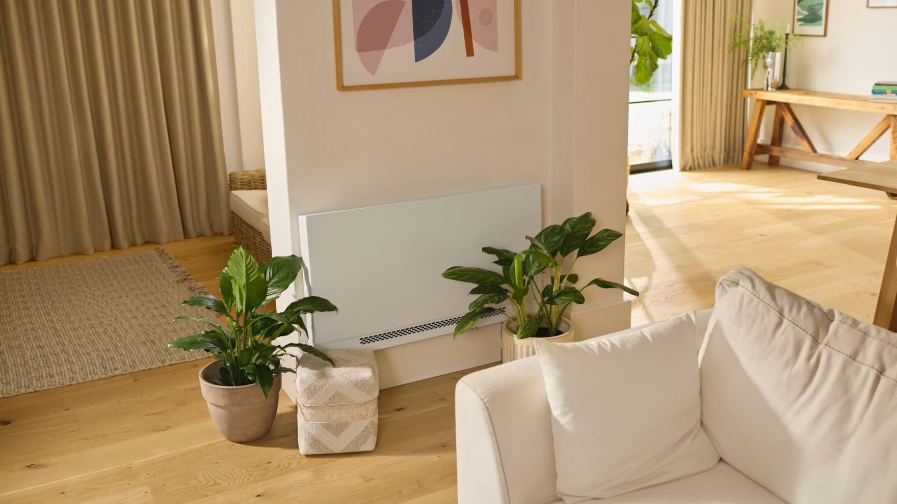 Duvara monte aroVAIR plus konsol fan coil ünitesi