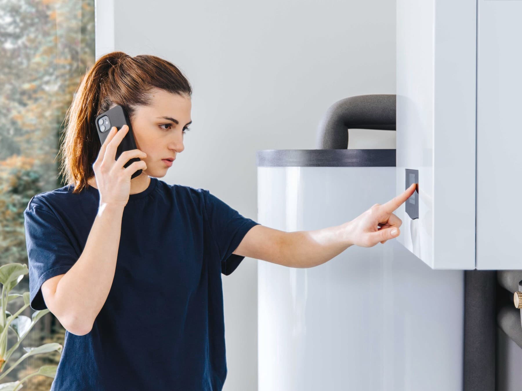 vaillant kombi önü Gaz tedariki