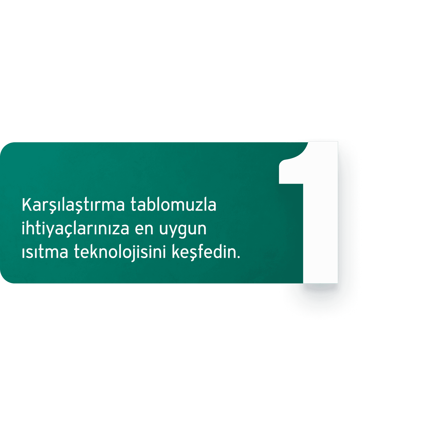 Hızlı kontrol 1 vaillant ürün seçimi